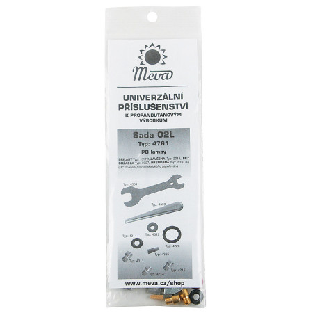 Meva O2L kiegészítők a hobbi gázlángszóróhoz