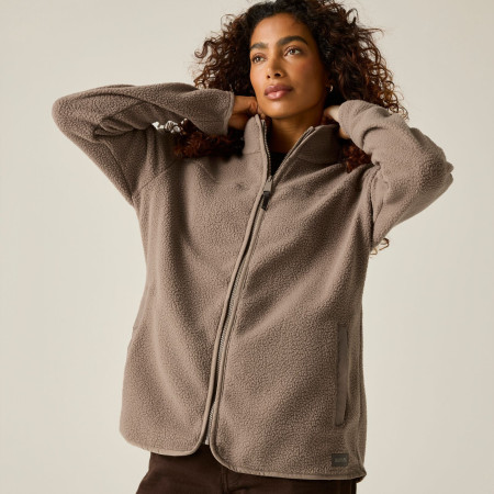 Regatta Womens Frankie Borg Full Zip női pulóver