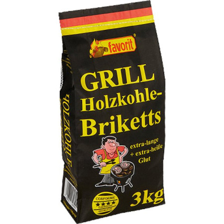 Grill brikett Favorit 3 kg
