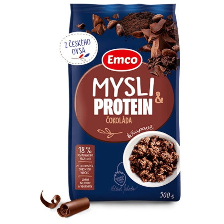 Emco Fehérjés müzli csokoládéval 500 g müzli