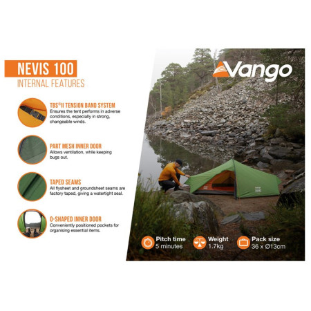 Vango Nevis 100 túrasátor