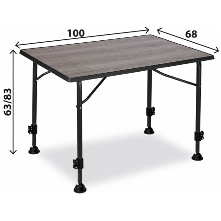 Brunner Linear Greywood 100 asztal