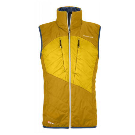 Férfi mellény Ortovox Swisswool Dufour Vest M sárga