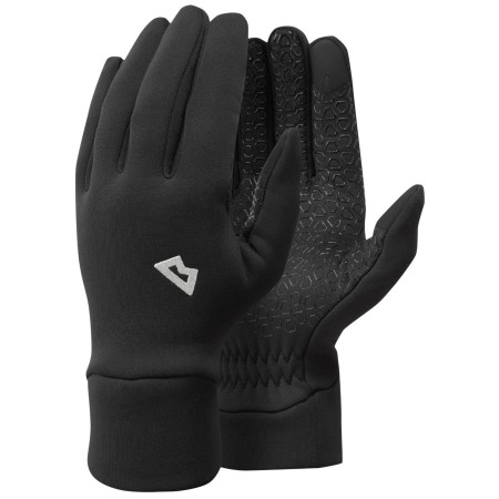 Mountain Equipment Stretch Fleece Grip Glove férfi kesztyű fekete Black