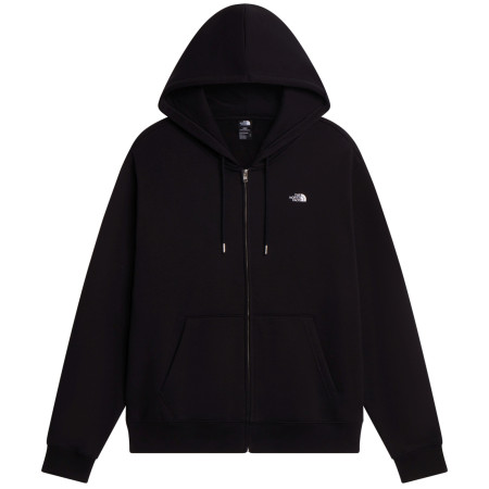 The North Face Essential Simple Dome Rlx Full Zip férfi pulóver fekete TNF BLACK