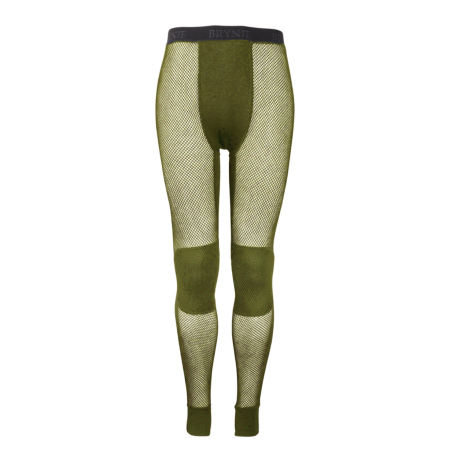 Brynje of Norway Tactical Wool Thermo Longs férfi aláöltözet zöld Olive Green