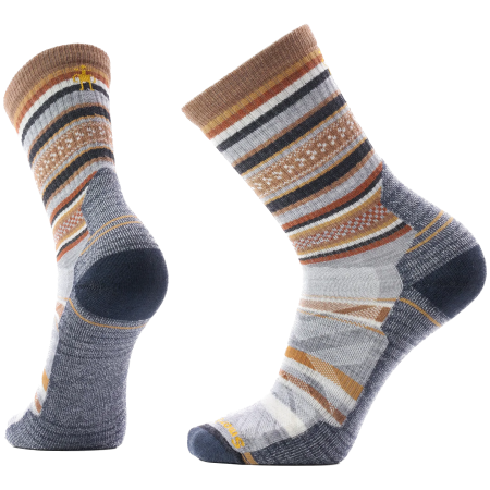 Smartwool Hike Light Cushion Panorama Crew Socks zokni barna
