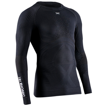X-Bionic Energy Accumulator 4.0 Shirt Lg Sl férfi funkcionális póló fekete OPAL BLACK/ARCTIC WHITE