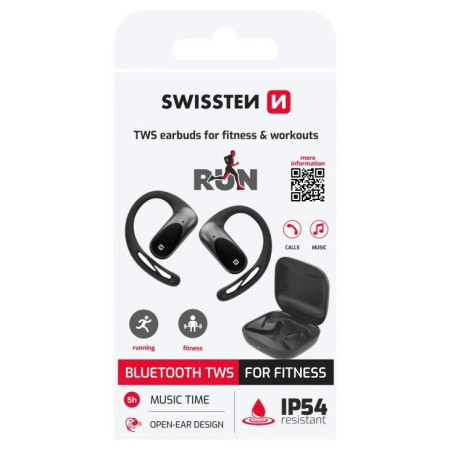 Swissten TWS earbuds for fitness & workouts vezeték nélküli fejhallgató