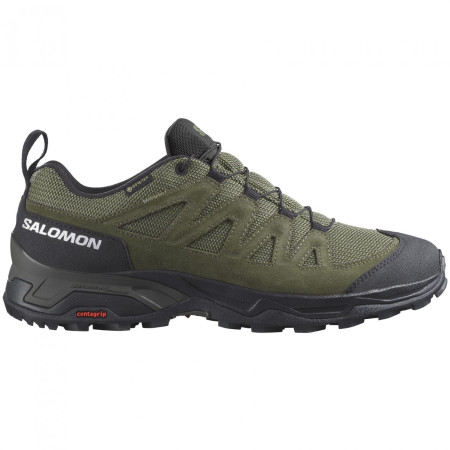 Salomon X Ward Leather Gore-Tex férfi túracipő