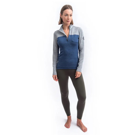 Sensor Merino Bold hosszú ujjú cipzáros női funkcionális felső