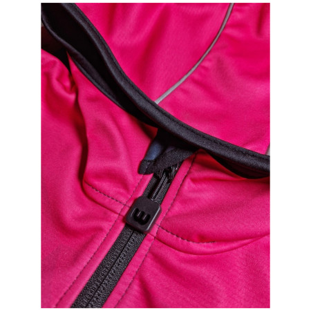 WAMU Mozaika purple gyerek softshell kabát