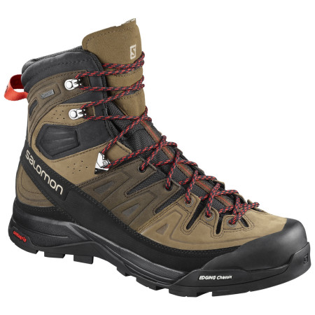Férfi cipő Salomon X Alp High Ltr Gtx® barna Slate Black/Teak/Fiery Red