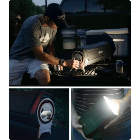 GoSun Fusion Hybrid napelemes + 12V sütő, főző és grill egyben napelemes tűzhely