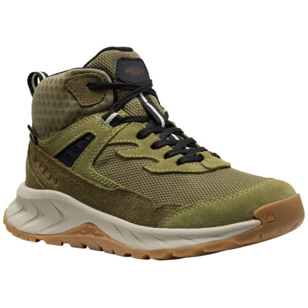 Keen Hightrail Mid Wp Youth Dark Olive gyerek cipő zöld dark olive/martini olive