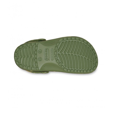 Crocs Classic Camouflage Clog Army Green/Multi gyerek papucs