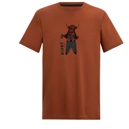 Dare 2b Fingal Slogan férfi póló barna Brick