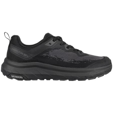 Bennon HORIZON BAREFOOT+ trekking cipő fekete Black