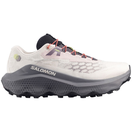 Salomon Ultra Glide 4 Wide férficipő fehér Lilac Ash / Excalibur / Pink Yarrow