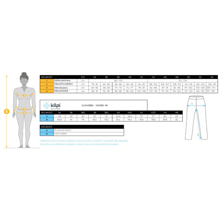 Kilpi Dione-W női nadrág