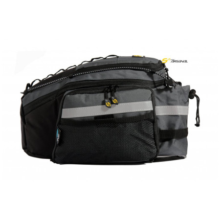Csomagtartó táska Sport Arsenal Sport Arsenal Art. 560 fekete/szürke