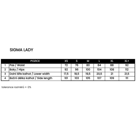 Trimm Sigma Lady női vízálló nadrág