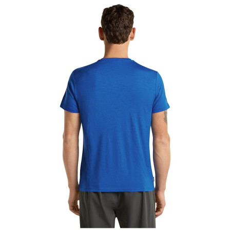 Icebreaker Men Merino 150 Tech Lite SS Tee Range Stripes férfi póló