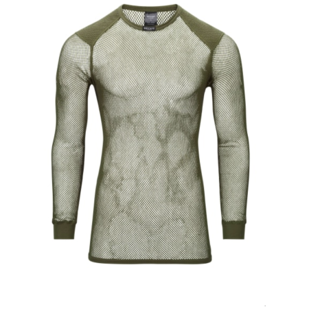 Brynje of Norway Tactical Wool Thermo Shirt w/inlay férfi ing zöld Olive Green