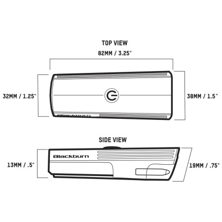 Blackburn Dayblazer 550 első lámpa