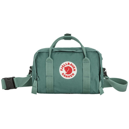 Fjällräven Kånken Crossbody válltáska zöld frost green