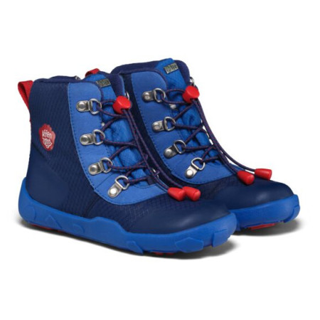 Affenzahn Winter Boot Vegan Discovy Whale gyerek téli cipő sötétkék Whale