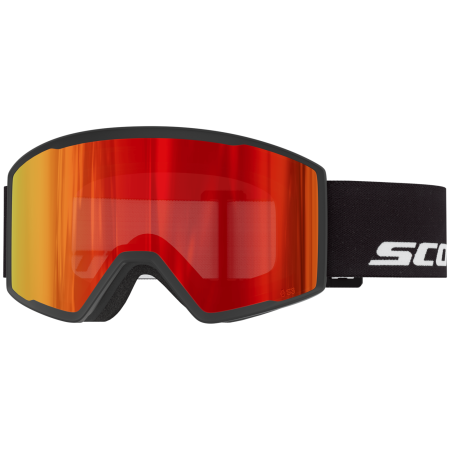 Scott Goggle Trace Pro síszemüveg fekete/piros black red chrome