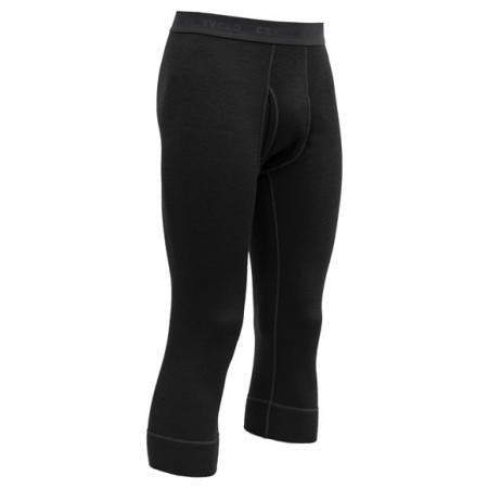 Férfi funkciós aláöltözet Devold Expedition Man 3/4 Long Johns W/Fly fekete