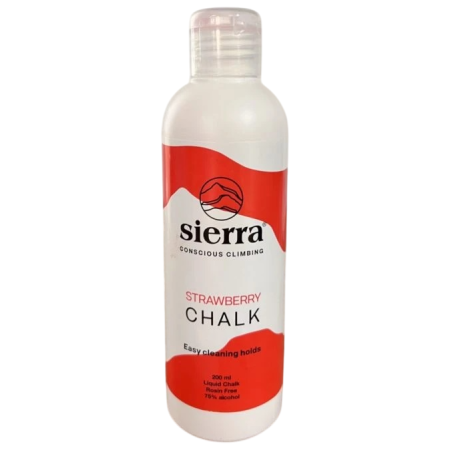 SIERRA Climbing Liquid Chalk 200 ml folyékony magnézium piros strawberry