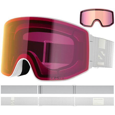 Salomon Sentry Prime Sigma +1Lens síszemüveg fehér White
