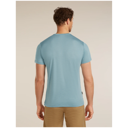 Icebreaker Merino Blend 125 Cool-Lite™ Sphere SS Tee Across the Peaks férfi funkcionális póló
