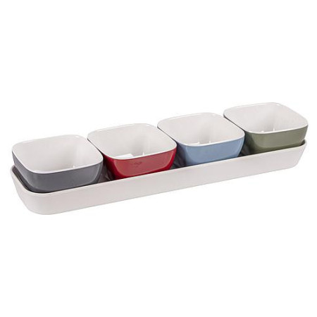 Sada Misek Bo-Camp 100% Malamine Snackset 4 multicolor