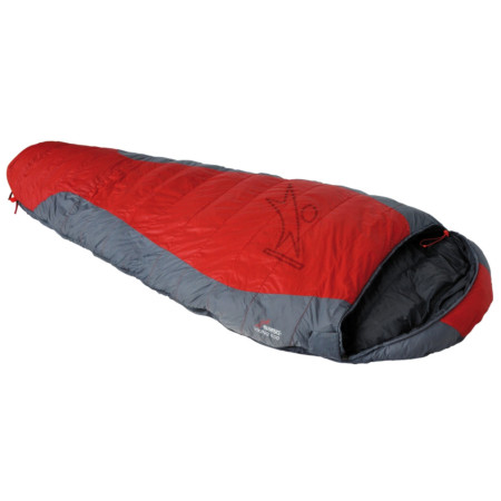 Hálózsák Warmpeace Viking 900 170 cm piros/fekete