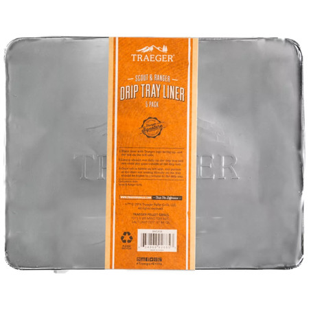 Traeger DRIP TRAY LINER 5 PACK - RANGER grill kiegészítő ezüst