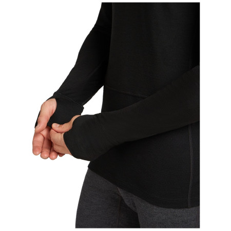 Icebreaker Men Mer 200 ZoneKnit LS Half Zip férfi funkcionális póló