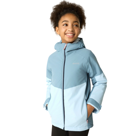 Regatta Hillain Warm Lined Dusky Blue/Skyway gyerek télikabát