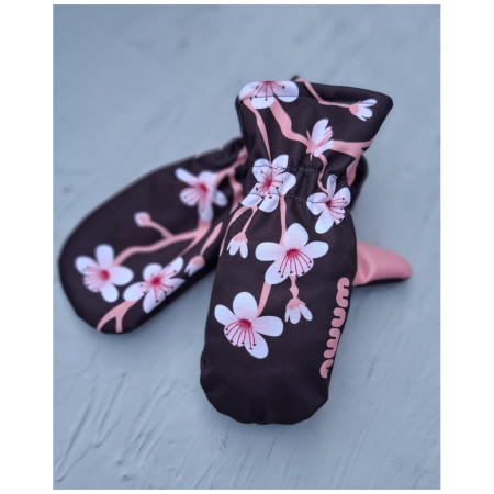 WAMU Pink gyermek softshell kesztyű