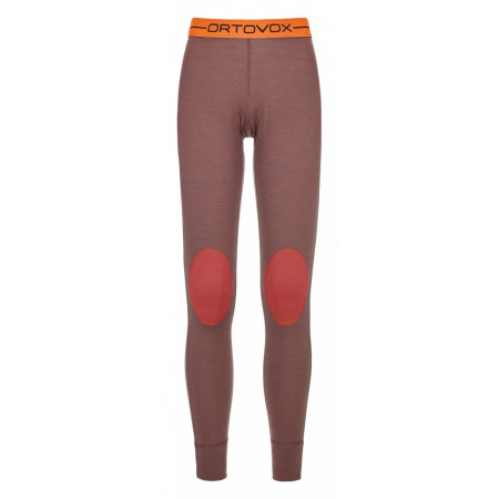 Női alsónadrág Ortovox 185 Rock'n'Wool Long Pants W piros