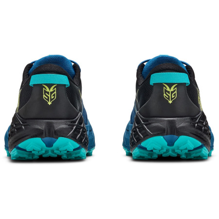 Hoka Speedgoat 7 Big Kids Black/Night Glow Blue gyerek cipő
