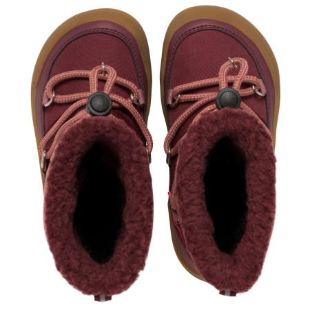 Viking Outdoor Footwear Birch Barefoot Warm WP Pull-on Wine gyerek téli cipő
