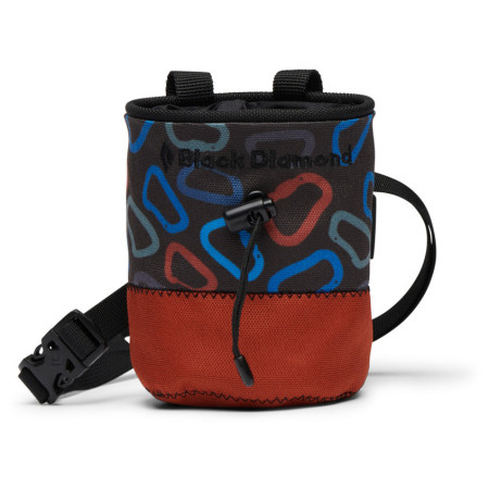 Black Diamond Kids Mojo Chalk Bag ziazsák barna Burnt Sienna (6044)