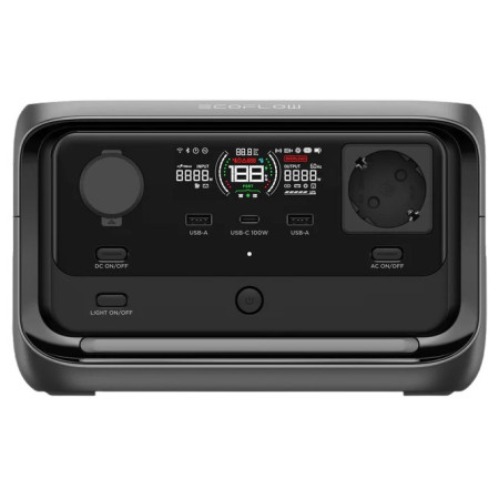 EcoFlow River 3 Plus töltőállomás