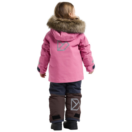 Didriksons Bjärven Kids Parka 5 Heather Pink gyerek télikabát