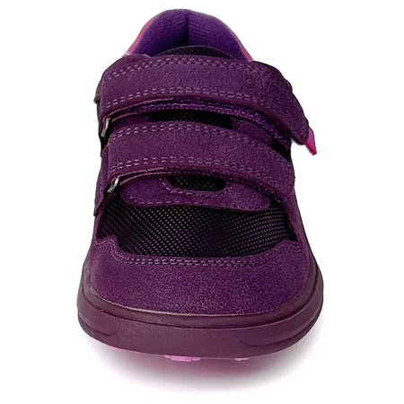 Bugga Safi Dark Purple gyerek barefoot cipők egész éves használatra