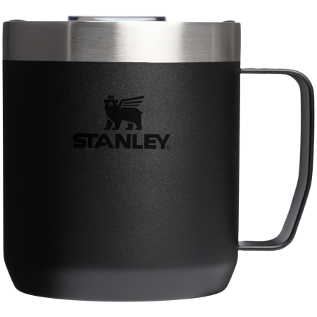 Stanley Stay-Hot Camp Mug 350 ml thermo bögre fekete Black 2.0